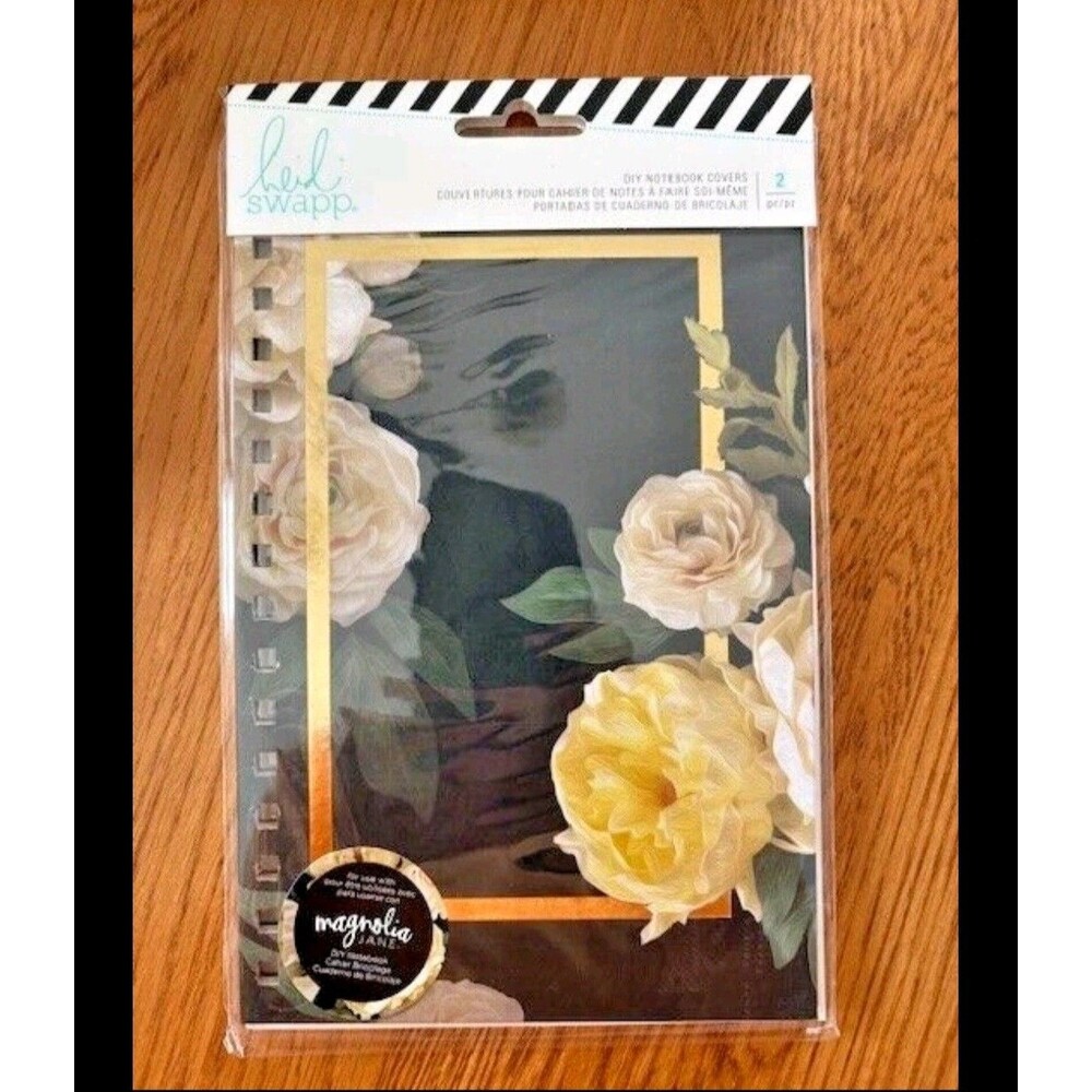 Heidi Swapp DIY 8.5" X 5.5" Journal Covers 3pc Magnolia Jane 313625